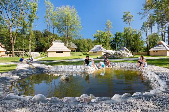 Ferienpark für 3 Personen, mit Garten und Ausblick sowie Sauna, mit Haustier in Slowenien - 3