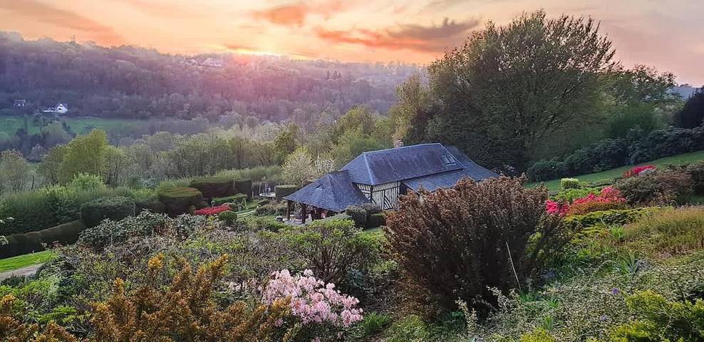 Location de vacances pour 10 personnes, avec piscine et jardin à Manneville-la-Raoult - 3
