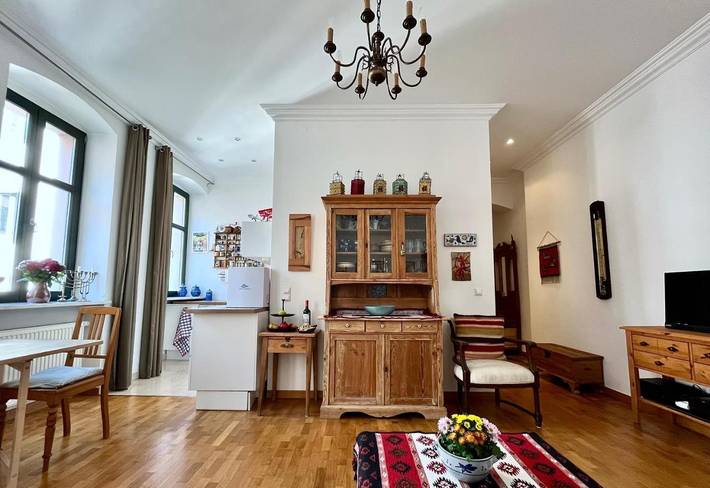 Ferienwohnung für 3 Personen, mit Garten und Ausblick, mit Haustier bei der Museumsinsel Berlin