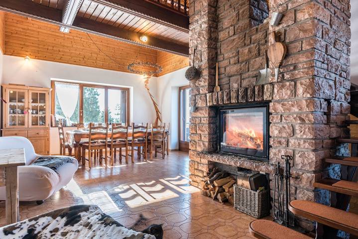 Chalet per 12 persone, con Balcone e Giardino nonché Sauna