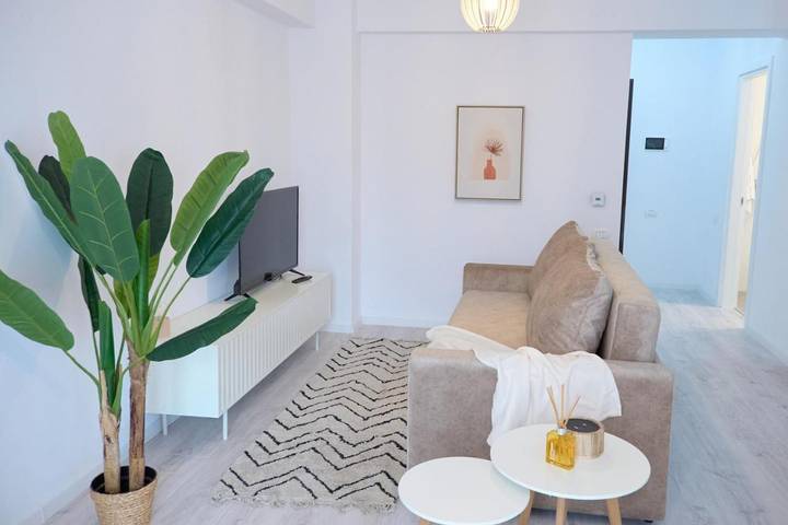 Appartement de vacances pour 3 personnes, avec vue et jardin