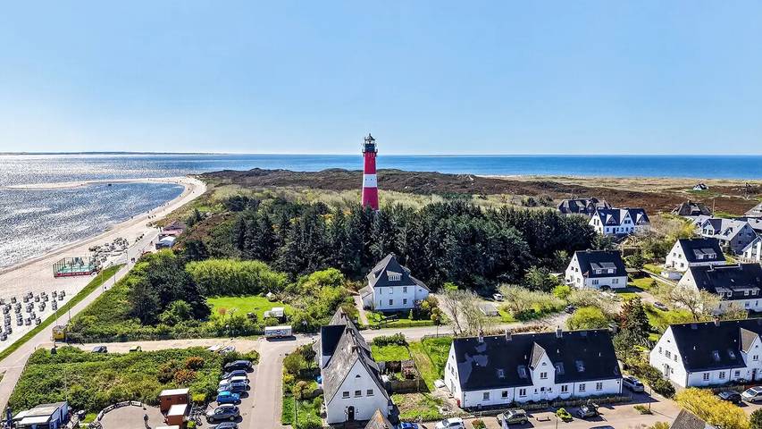 Ferienhaus für 12 Personen, mit Terrasse und Garten sowie Sauna in Hörnum
