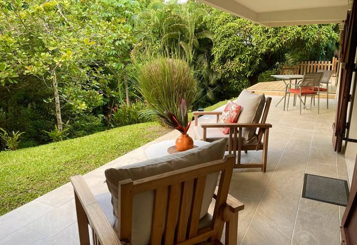 Appartement de vacances pour 2 personnes, avec terrasse et jardin