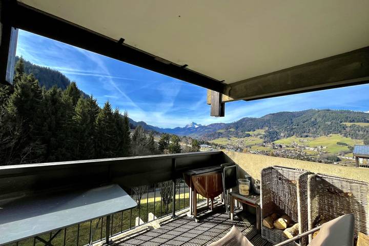 Gîte pour 4 personnes, avec balcon à Megève - 4