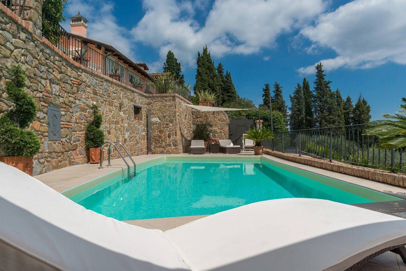 Villa für 13 Personen mit Balkon in Montecatini-Terme, Pistoia Provinz