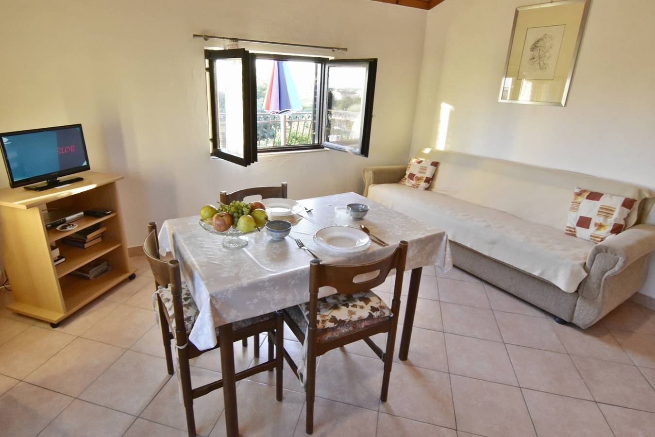 Cały apartament, Charming apartment in Zambratija with sea view in Zambratija, Umag i okolice