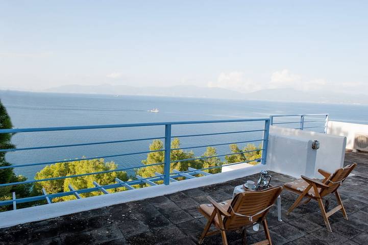 Ferienhaus für 7 Personen, mit Balkon und Garten