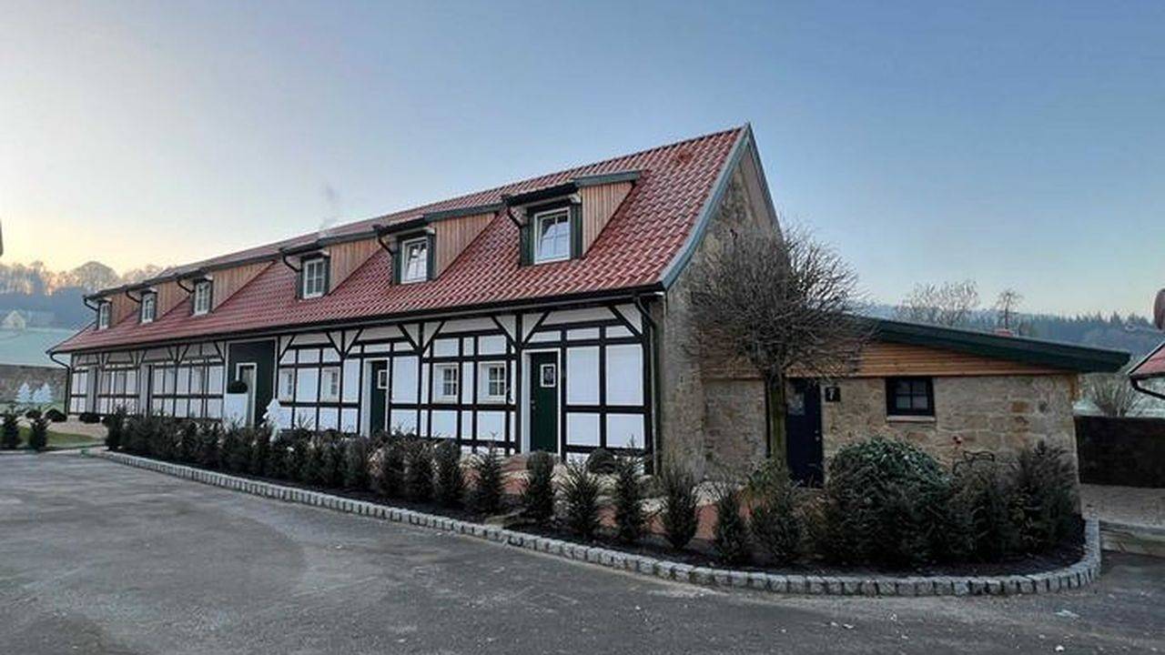 Geheel vakantieappartement, Vakantieappartement voor 4 personen met terras in Tecklenburg, Münsterland