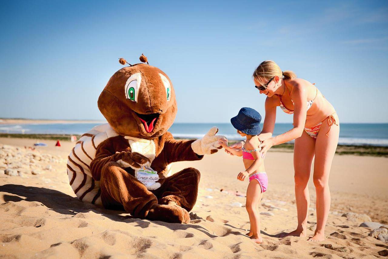 Camping Le Petit Rocher in Le Rocher, Longeville-sur-Mer