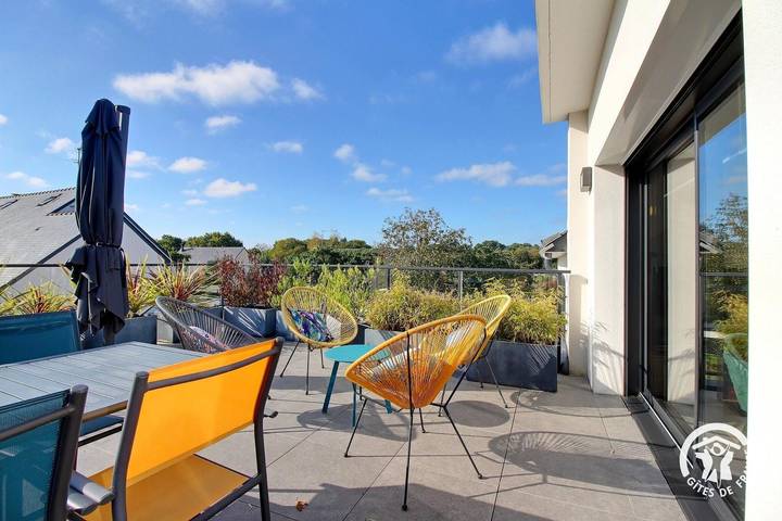 Gîte pour 4 personnes, avec terrasse à Guidel - 2