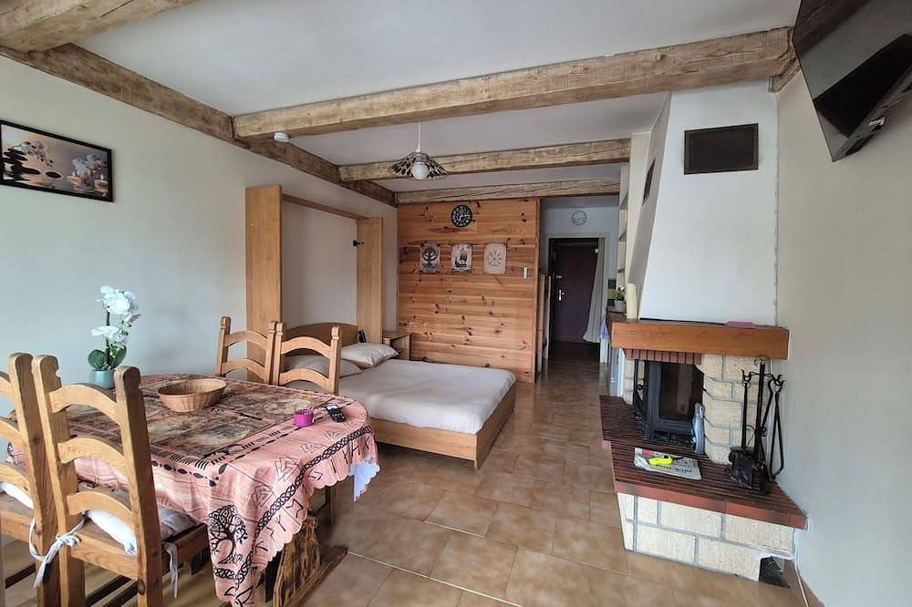 Entire apartment, Cosy studio with terrace in Gréolières les Neiges, Gréolières