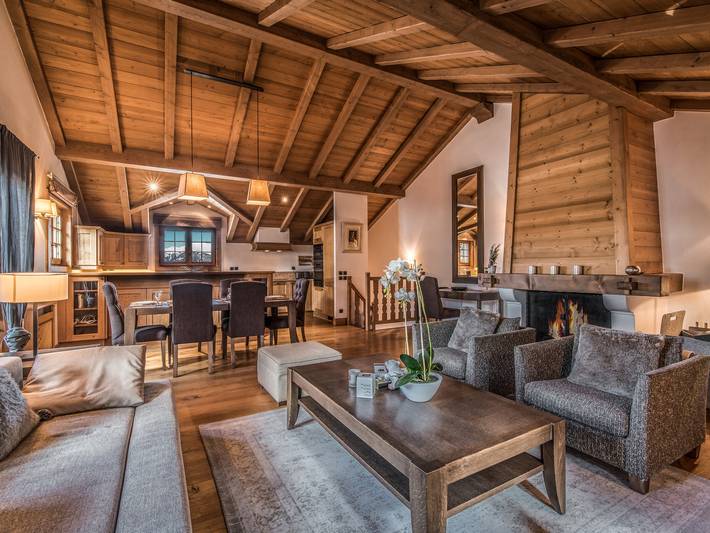 Apartamento entero, Dúplex encantador en Courchevel 1850 con chimenea, para 6 personas in Courchevel 1850, Saint-Bon-Tarentaise