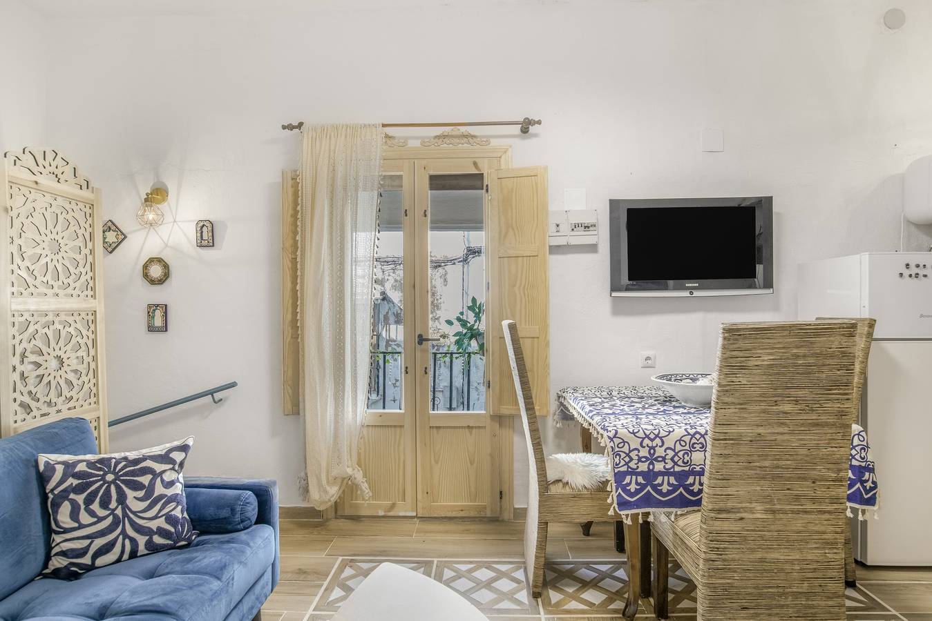 Casa de vacaciones 'Casa Bohemia' con vistas al lago, terraza compartida y aire acondicionado in Arcos de la Frontera, Pueblos Blancos