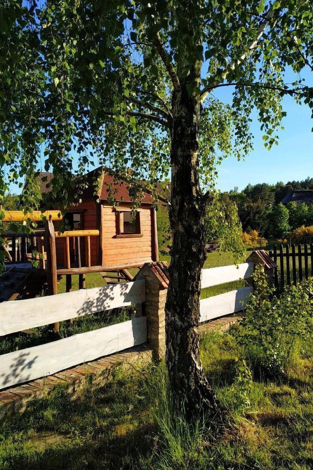 Strandnahes Ferienhaus mit Grill in Ustka in Dębina, Garder See (Polen)