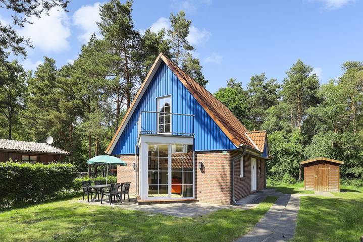 Bungalow für 4 Personen, mit Balkon/Terrasse und Terrasse in Molbergen