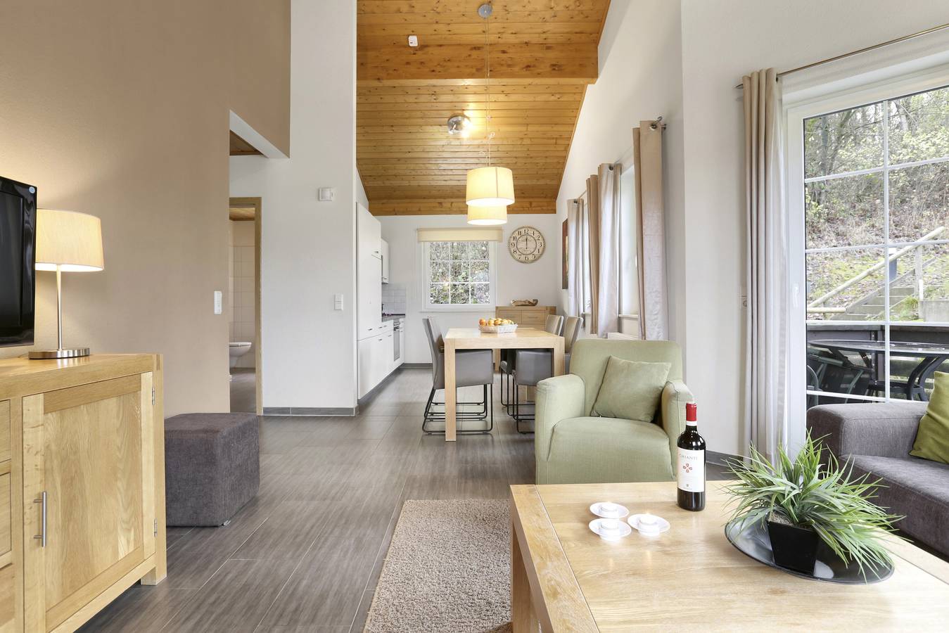 Bungalow für 4 Personen mit Balkon in Bad Sachsa, Harzvorland