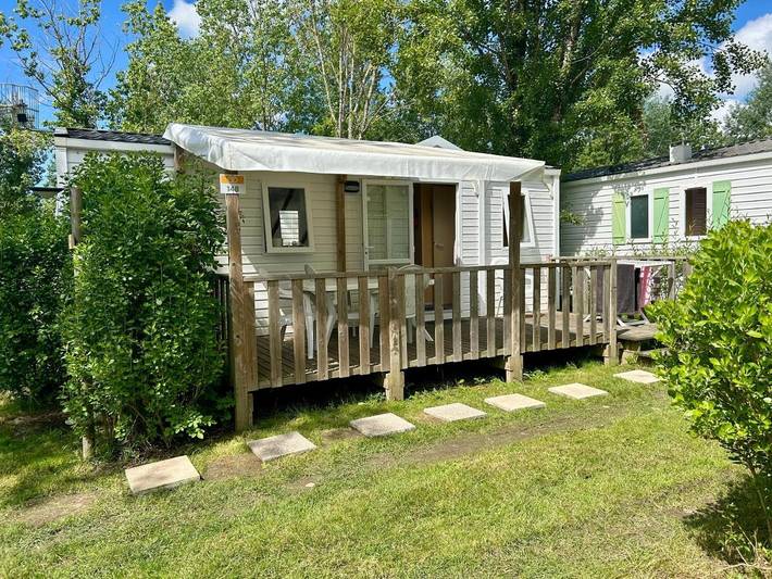 Camping pour 6 personnes, avec Terrasse et Piscine à Angles