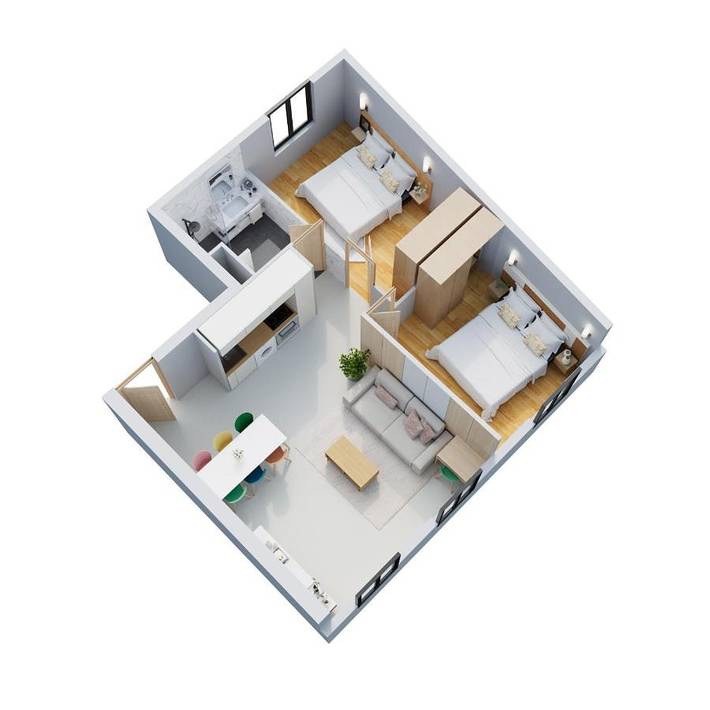 Gîte pour 6 personnes, avec vue à Bonnières-sur-Seine - 3