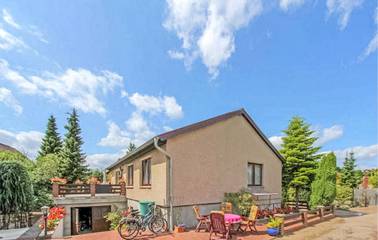 Ferienwohnung für 4 Personen, mit Terrasse, mit Haustier am Fleesensee