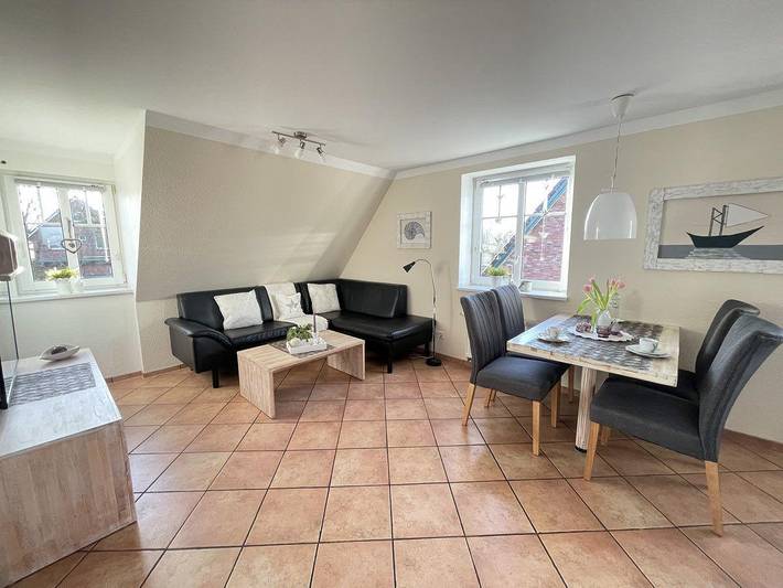 Ferienwohnung für 6 Personen, mit Garten