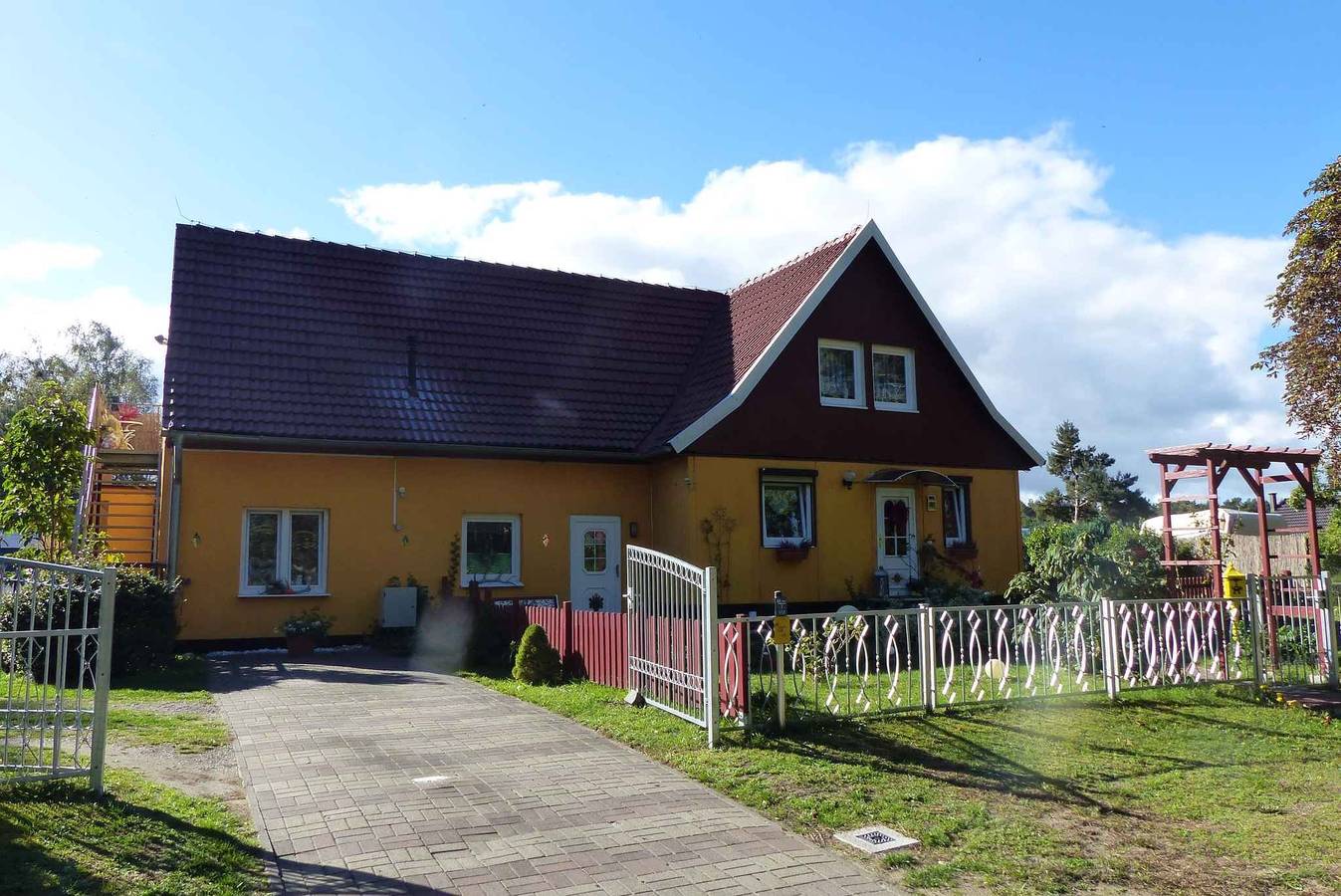 Entire studio, Studio with terrace and use of garden  in Barth, Western Pomerania