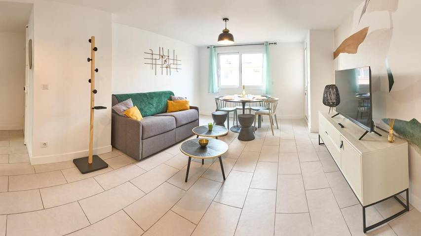 Gîte pour 6 personnes, avec balcon à Bondy - 3