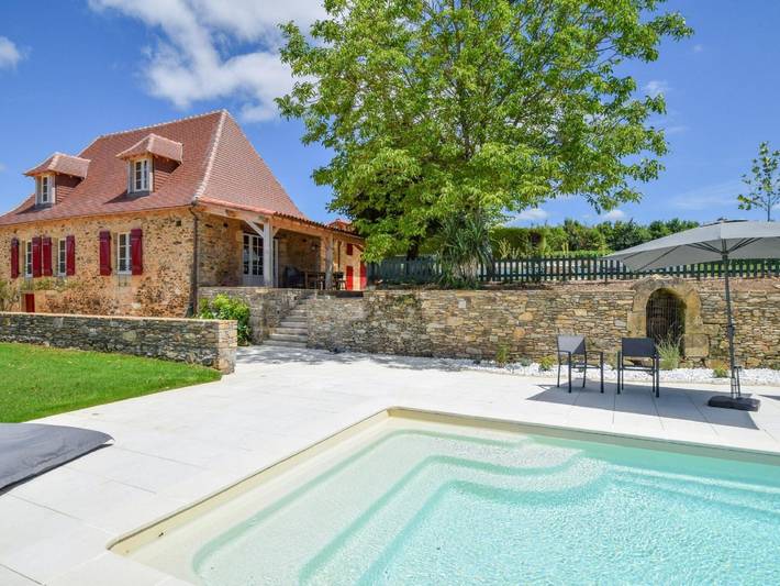Location de vacances pour 10 personnes, avec piscine et jardin à Saint-Médard-d'Excideuil - 4
