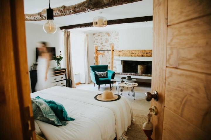 Gîte pour 2 personnes, avec vue ainsi que terrasse et jardin à Saint-Jeannet - 3