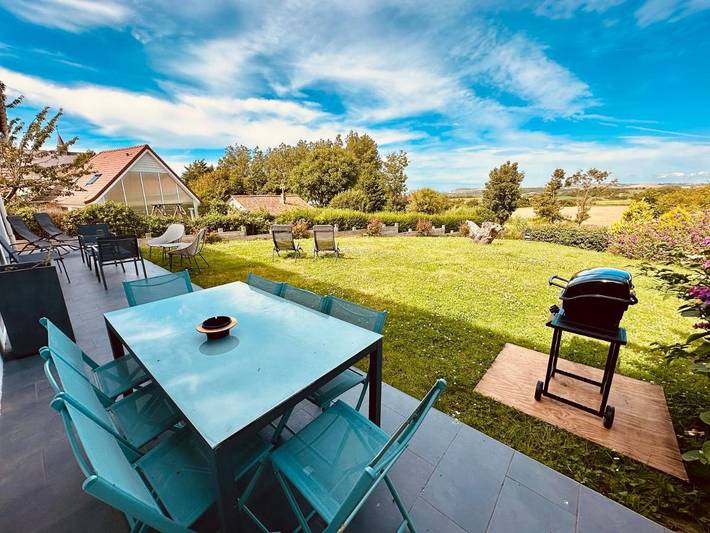 Maison de vacances pour 8 personnes, avec vue et jardin, animaux acceptés