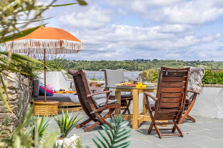 Holiday rental for 4 people, with Balcony and Garden as well as View in Dittisham