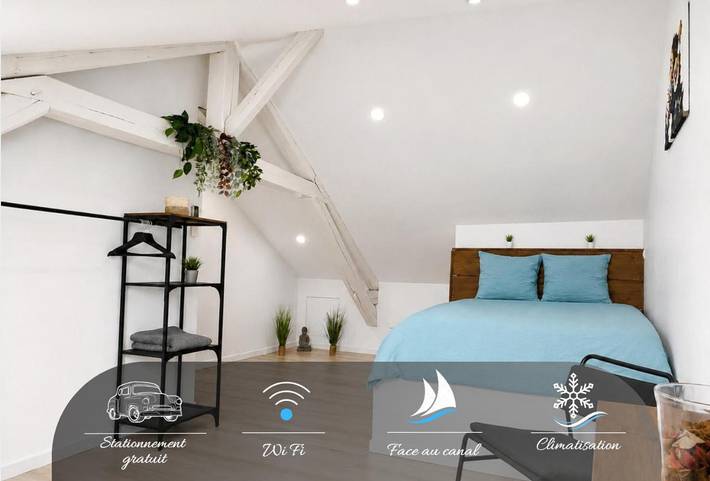 Appartement de vacances pour 2 personnes, avec vue et jardin