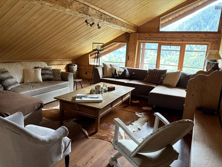 Chalet pour 8 personnes, avec Balcon et Terrasse à Chatel