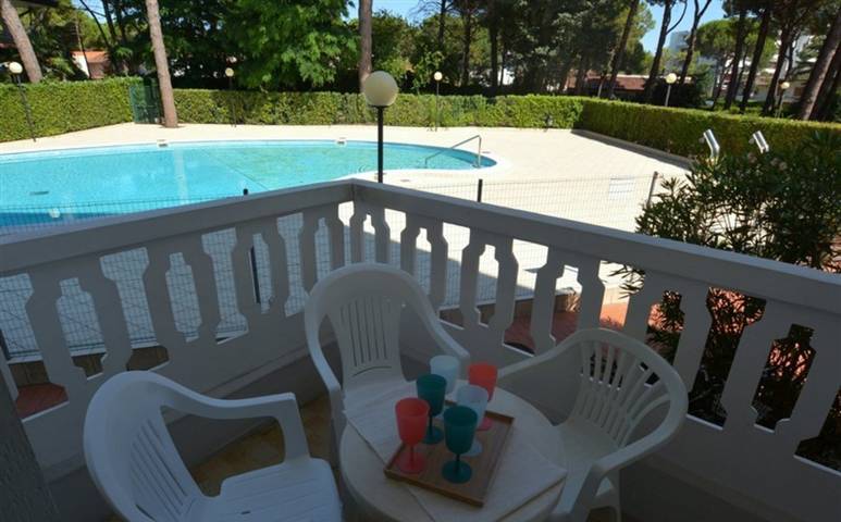Appartamento per 3 persone, con balcone/terrazza a Lignano Riviera