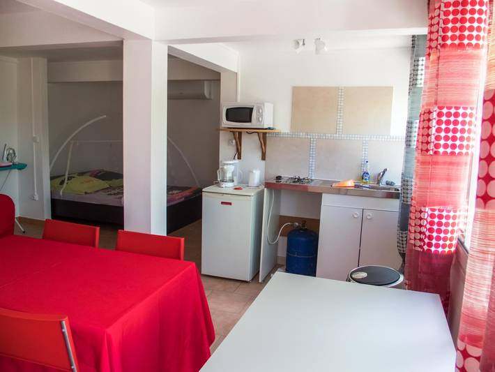 Estudio para 2 personas, con terraza - 1
