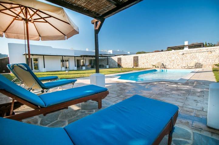 Ferienhaus für 6 Personen, mit Terrasse und Garten auf Rhodos