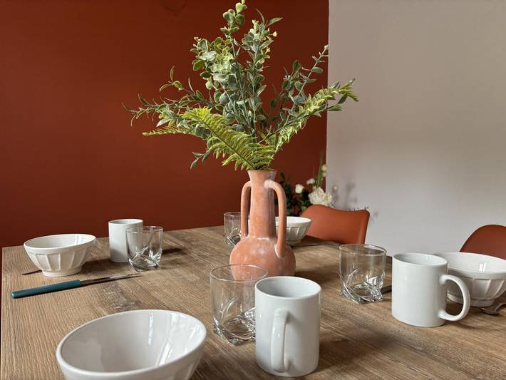 Gîte pour 8 personnes, avec jacuzzi et terrasse à La Chabanne - 2