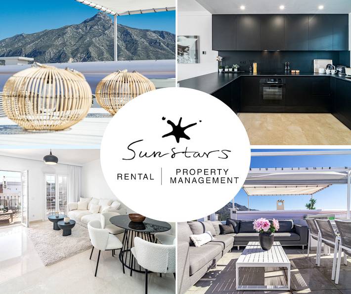 Loft voor 4 personen, met zwembad en terras in Marbella