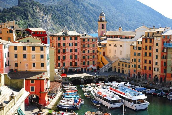Maison d’hôte pour 3 personnes, avec Balcon ainsi que Terrasse et Vue à Camogli
