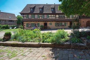 Chambre d’hôte pour 6 personnes, avec vue et jardin à Bouxwiller