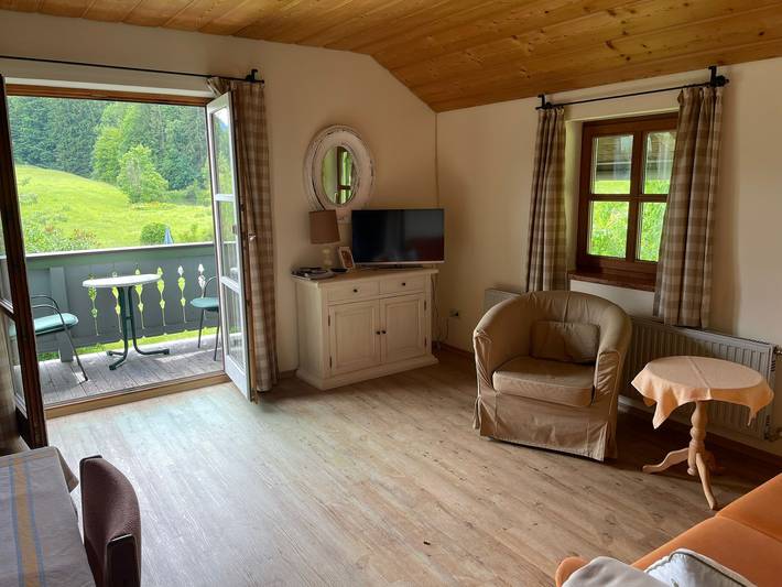 Ferienwohnung für 3 Personen, mit Sauna und Garten sowie Terrasse in Ruhpolding - 4