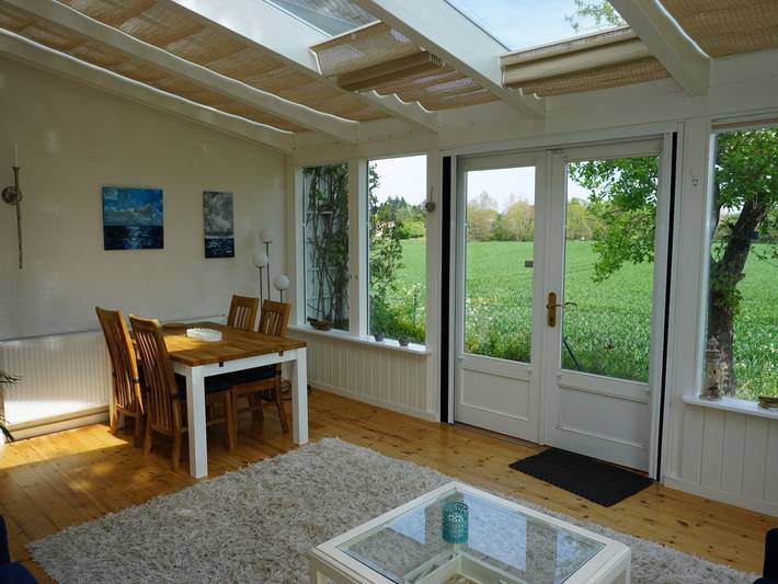 Ferienhaus für 5 Personen, mit Ausblick und Garten sowie Sauna in Gelting