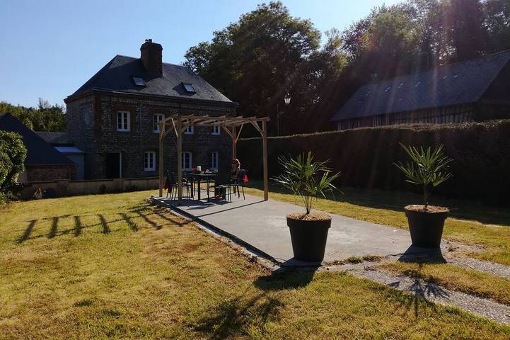 Maison de vacances pour 4 personnes, avec jardin à Veules-les-Roses