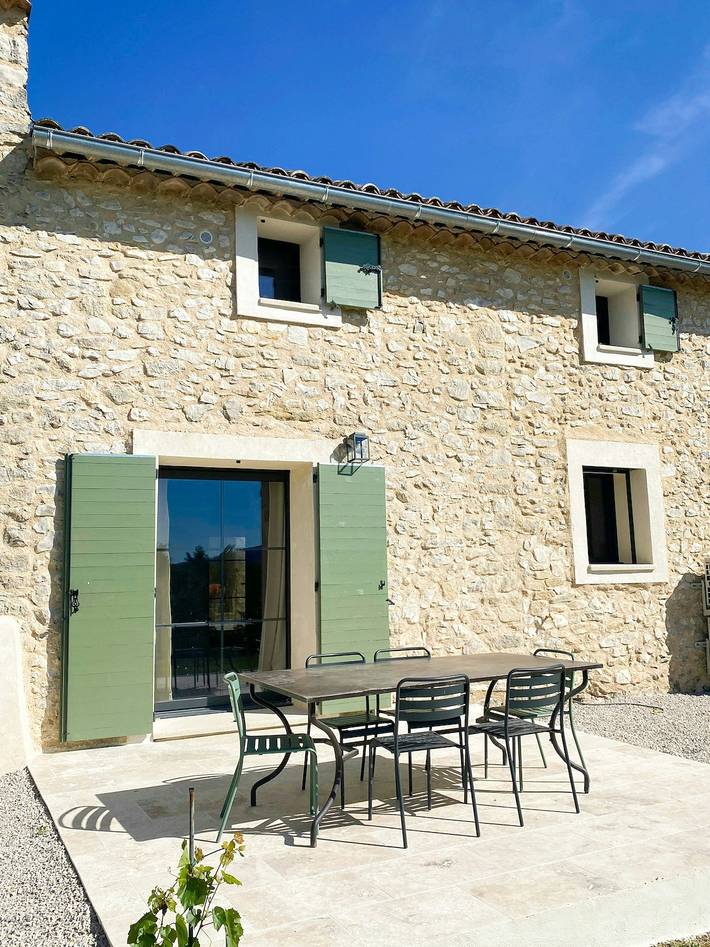 Appartement de vacances pour 5 personnes, avec Terrasse et Jardin