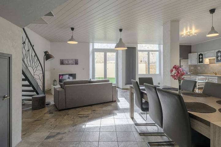 Appartement de vacances pour 8 personnes, avec terrasse