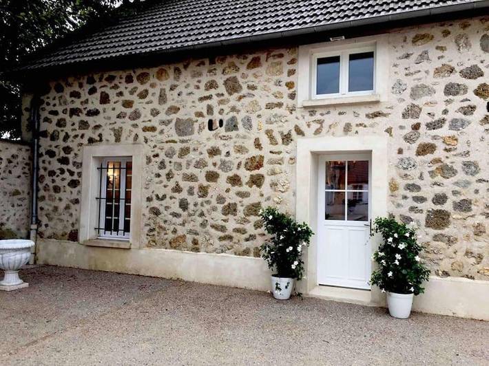 Gîte pour 4 personnes, avec jardin et vue à Le Baizil