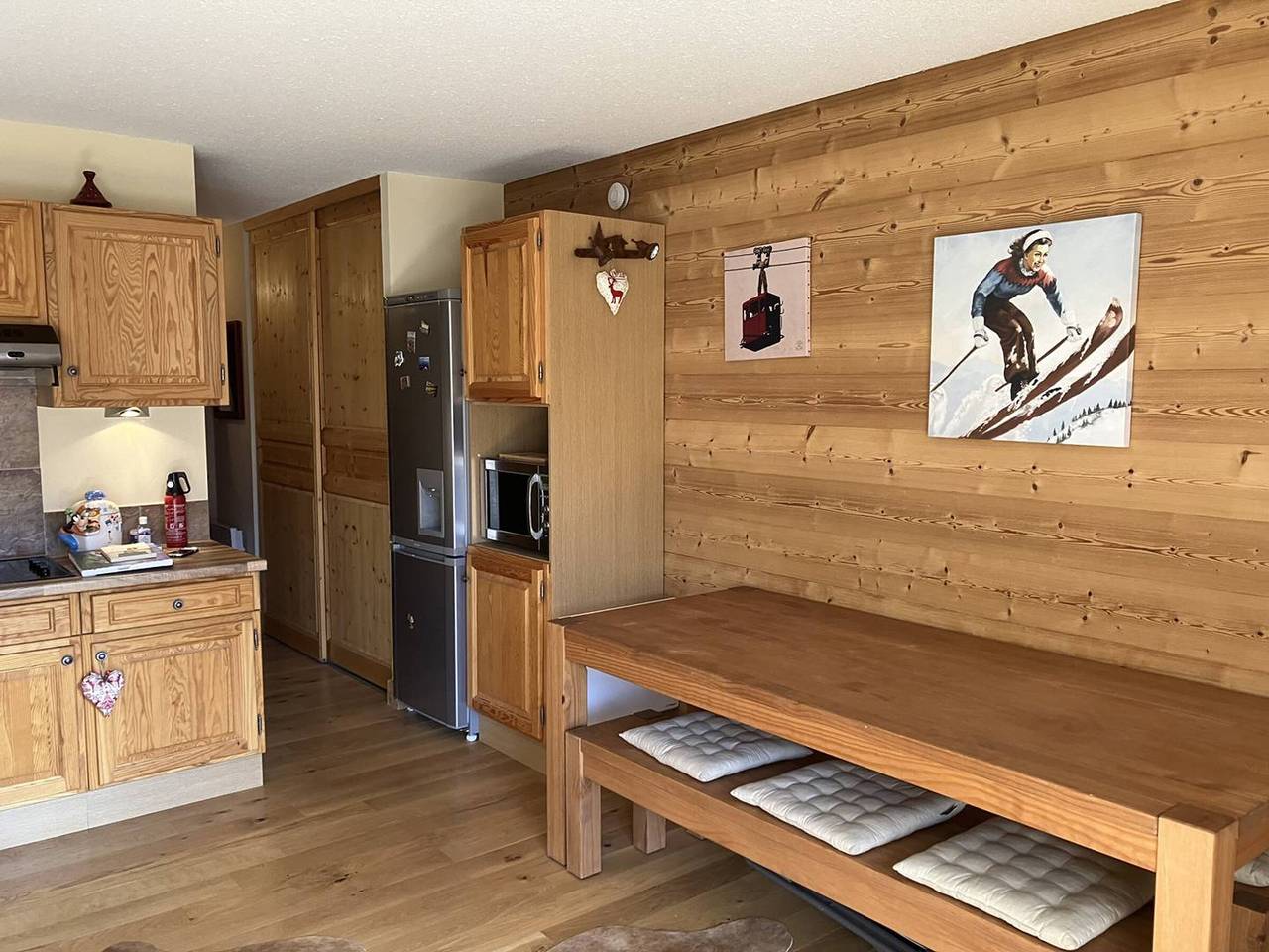 Apartamento entero, Apartamento renovado 3 plazas, acceso ski in Isola 2000, Isola