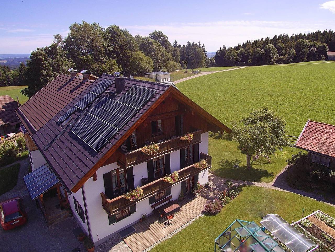 Ganze Ferienwohnung, Haus Sonnenhof - Ferienwohnung in Bad Kohlgrub, Bayerische Alpen