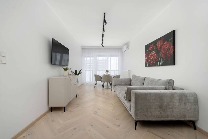 Apartamento entero, Modern Apartment | Parking | View of the Oder River in Breslavia, Lower Silesia