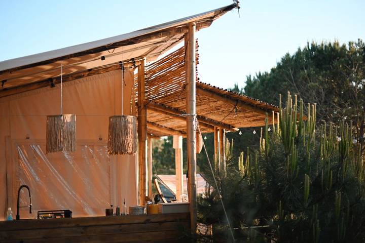 Bungalow für 2 Personen, mit Garten und Terrasse sowie Sauna in Portugal - 4