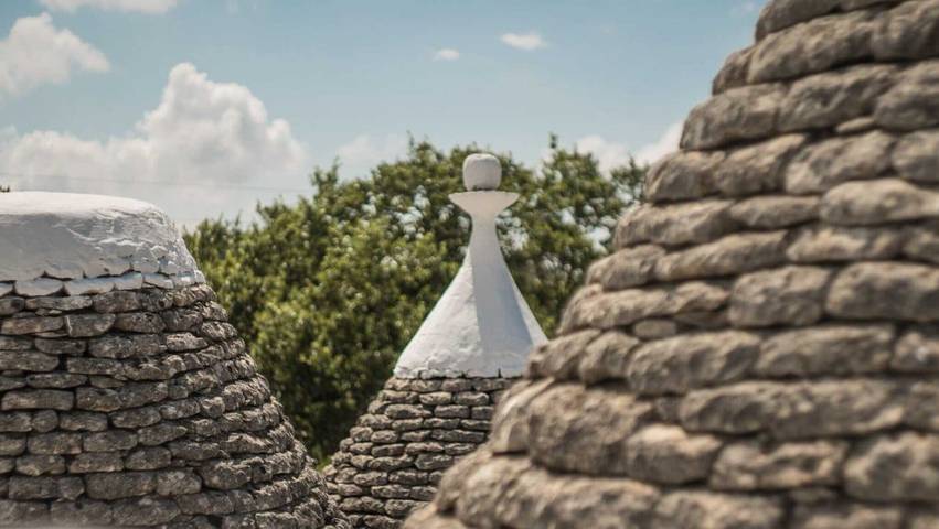 Villa 'Trulli Da Anna' mit privatem Garten und Wlan in Martina Franca, Tarent Provinz